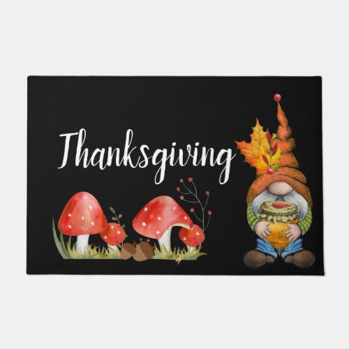 A Thanksgiving Greeting Doormat