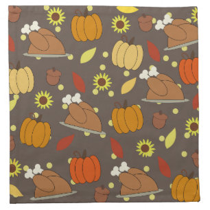 A Thanksgiving Story Cloth Napkin