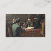 A Theological Debate, 1888 Business Card (Back)