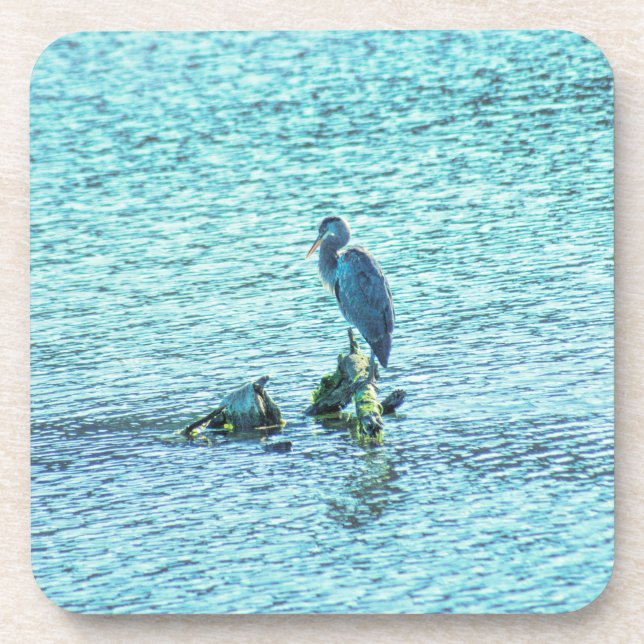 A Thinker Beverage Coaster (Front)