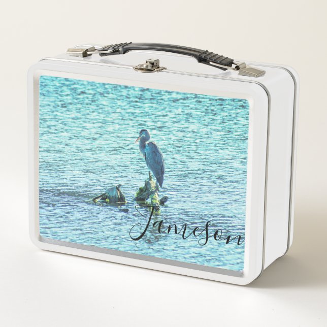 A Thinker Metal Lunch Box (Front)