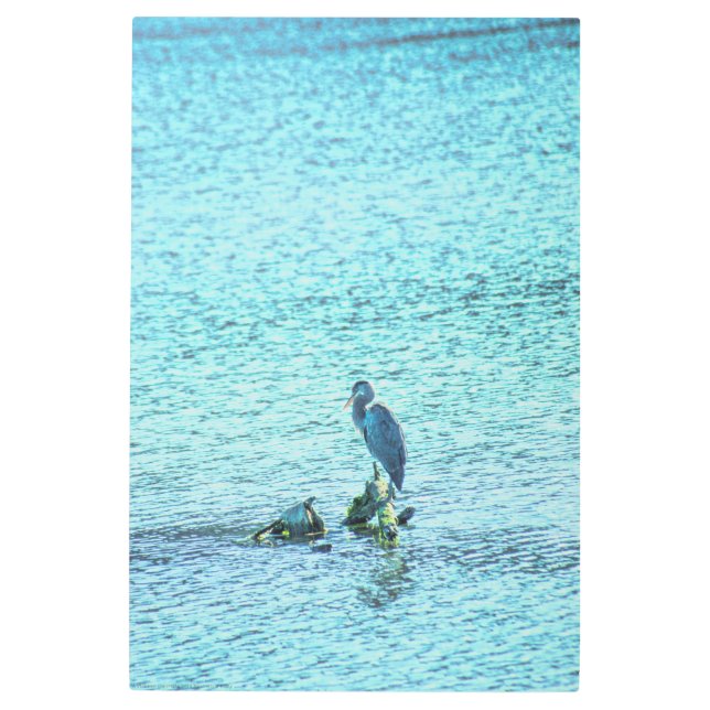 A Thinker Metal Print (Front)