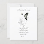 A thoughtfully designed sympathy card (Back)