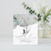 A thoughtfully designed sympathy card (Standing Front)