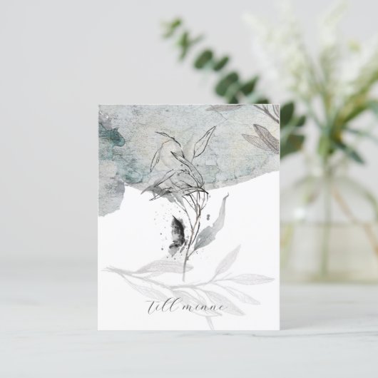 A thoughtfully designed sympathy card (Standing Front)