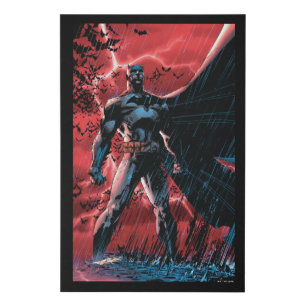 A Thousand Bats Faux Canvas Print