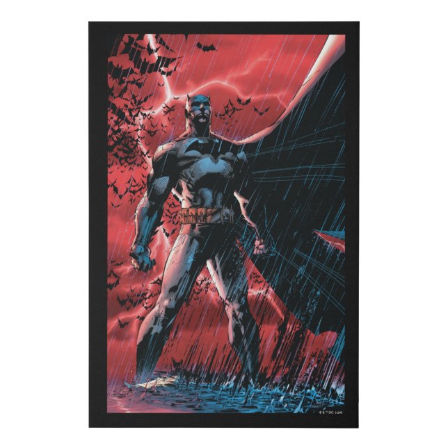 A Thousand Bats Faux Canvas Print (Front)