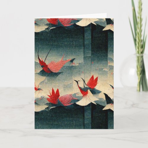 A Thousand Whispers 1000 Cranes Symphony Card