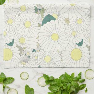 A Thousand Yellow Daisies Kitchen Towel