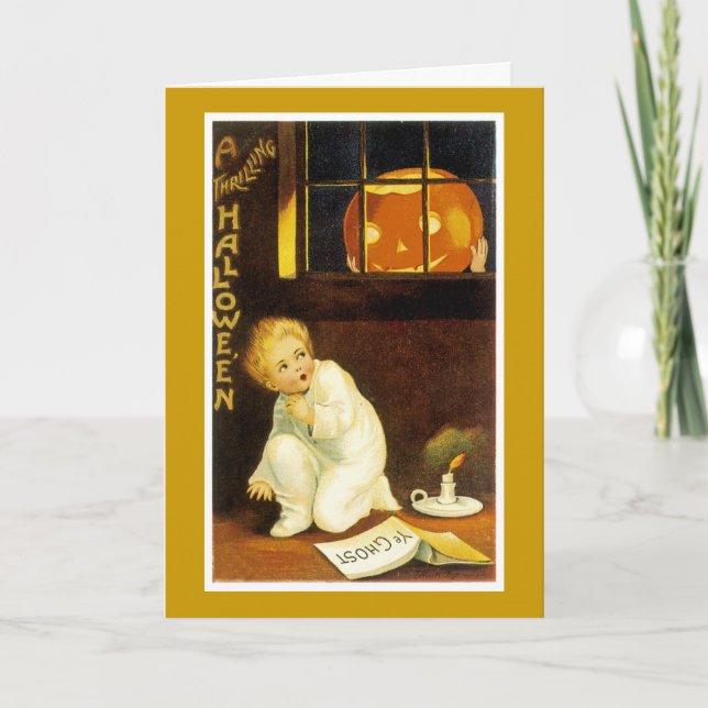 A Thrilling Halloween Card (Front)