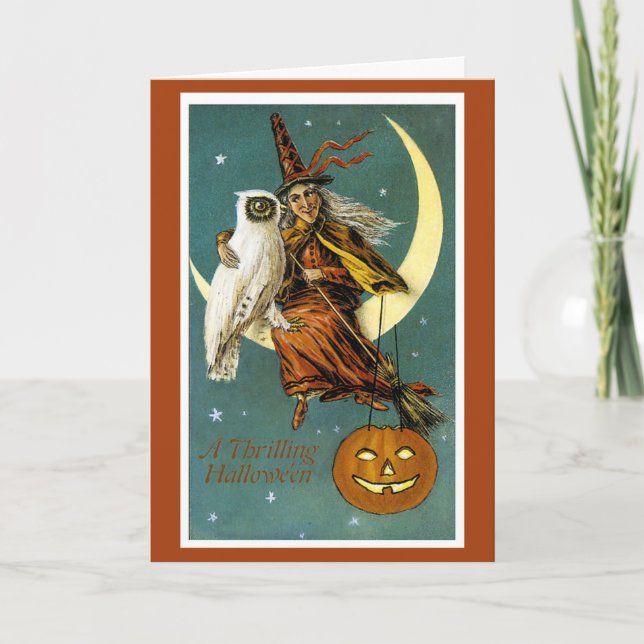 A Thrilling Halloween Card (Front)