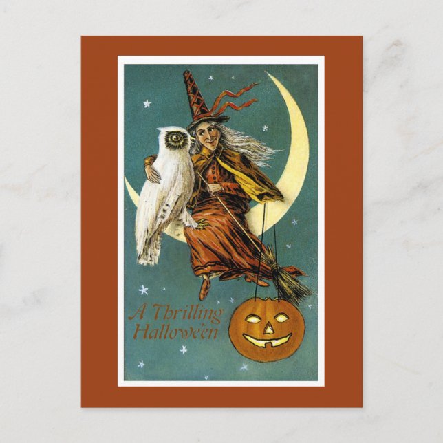 A Thrilling Halloween Postcard (Front)