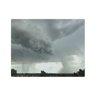 A thundercloud in Arizona Metal Print