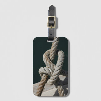 A Tied Knot On A Jetty | Portugal Luggage Tag
