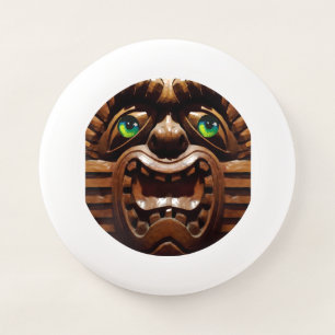 A Tiki Terraced - Ken Gage Art Wham-O Frisbee