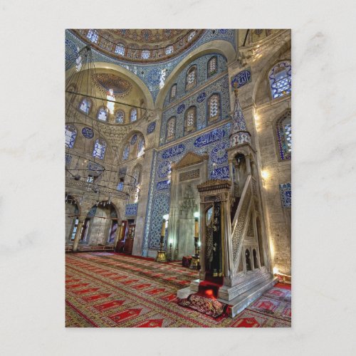 A Tile Paradise Sokollu Mehmet Pasha Mosque Postcard