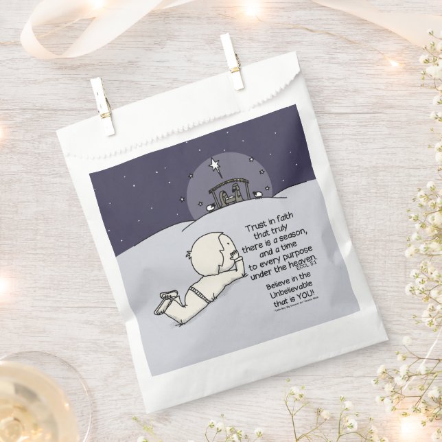 A Time for Every Purpose Favor Bag (Clipped)