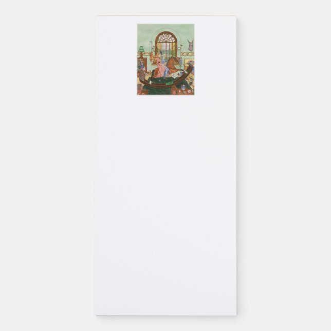 "A Time for Pretending" Magnetic Notepad (Front)