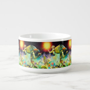 A Time of Recompense Oil Painting Bowl