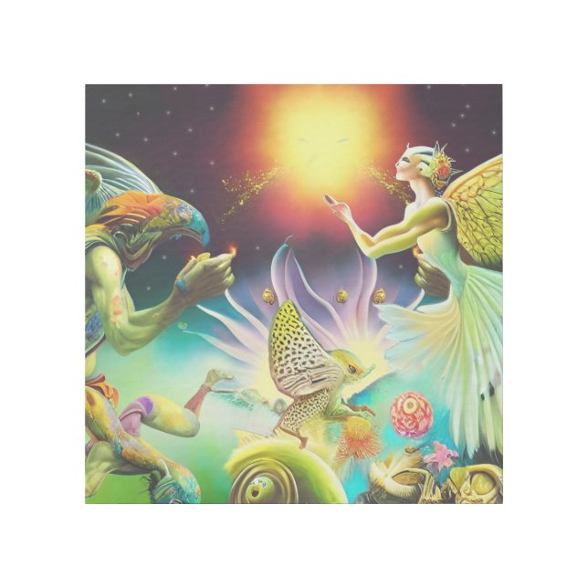 A Time of Recompense Oil Painting Gallery Wrap (Front)