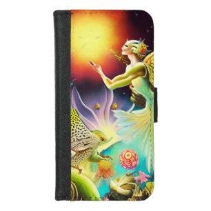 A Time of Recompense Oil Painting iPhone 8/7 Wallet Case
