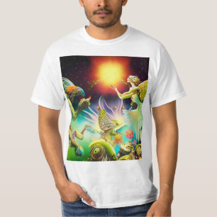 A Time of Recompense Oil Painting T-Shirt