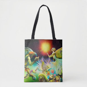 A Time of Recompense Oil Painting Tote Bag