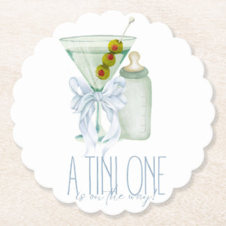 A tini Baby Boy is on the way PAPER COASTER