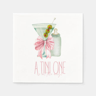 A tini baby girl napkins