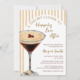 A TINI BIT CLOSER TO Happily Ever After Invitation