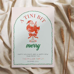 A Tini Bit Merry Christmas Holiday Card