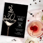 A Tini Bit Older 30th Birthday Cocktail Party Foil Invitation<br><div class="desc">Celebrate in style with our A Tini Bit Older 30th Birthday Party Foil Invitation! This eye-catching invite features a chic Martini with shimmering foil accents, perfect for setting the tone for a sophisticated yet fun birthday bash. Whether you're toasting to a milestone or just another fabulous year, this invitation will...</div>