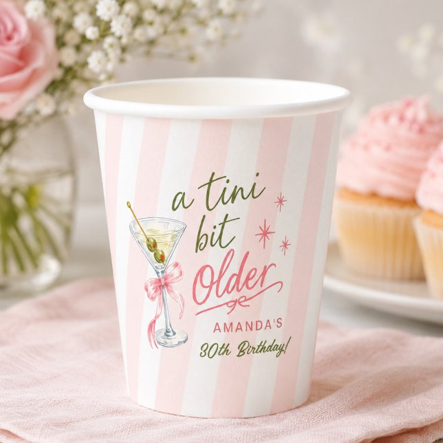 A Tini Bit Older Birthday Paper Cup (Creator Uploaded)