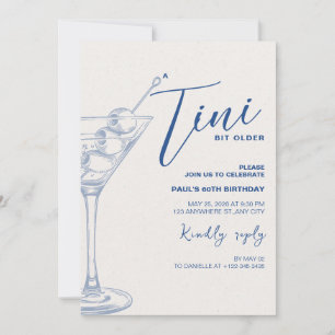 A Tini Bit Older Birthday Party Invite