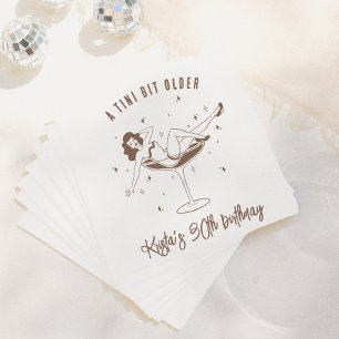 A Tini Bit Older Birthday Party Napkins