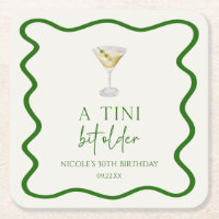 A Tini Bit Older Dirty Martini Birthday Party