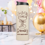 A Tini Bit Older Espresso Martini 30th Birthday Thermal Tumbler<br><div class="desc">Celebrate this milestone 30th birthday with this trendy “A Tini Bit Older” espresso martini birthday gift water bottle! Personalize the details and match the party vibe perfectly!

Trendy A Tini Bit Older Espresso Martini 30th Birthday Gift Water Bottle</div>
