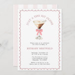 A Tini Bit Older Espresso Martini 50th Birthday Invitation