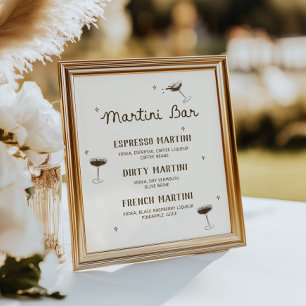 A Tini Bit Older Espresso Martini Bar Poster