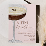 A Tini Bit Older Expresso Martini Birthday Party Invitation<br><div class="desc">This is a A Tini Bit Older Expresso Martini Birthday Party Invitation!</div>