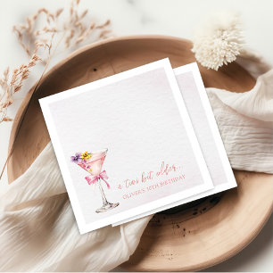 A Tini Bit Older Martini 30th Birthday Party Nap Napkins
