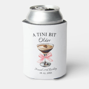 A Tini Bit Older Martini Birthday party Can Cooler
