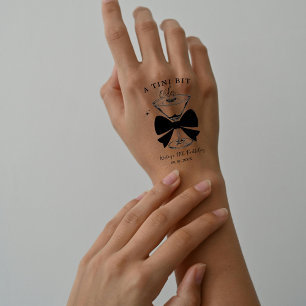 A tini Bit Older Martini Birthday Party Temporary Tattoos