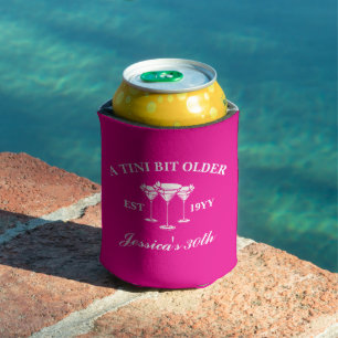 A Tini Bit Older Martini Custom Birthday Party Can Cooler