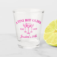 A Tini Bit Older Martini Custom Birthday Party 
