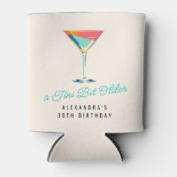 A Tini Bit Older Martini Theme Retro 30th Birthday