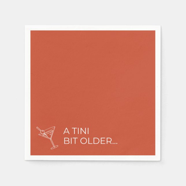 A TINI BIT OLDER NAPKINS (Front)