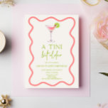 A Tini Bit Older Pink Cosmo Martini Birthday Party Invitation<br><div class="desc">This is a A Tini Bit Older Pink Cosmo Martini Birthday Party Invitation!</div>