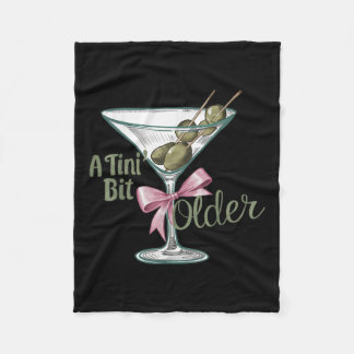 A Tini Bit Older Retro Vintage Style  Fleece Blanket