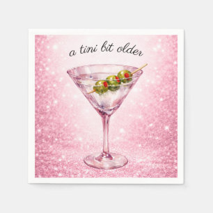 A Tini Bit Older Women’s Birthday Party  Napkins